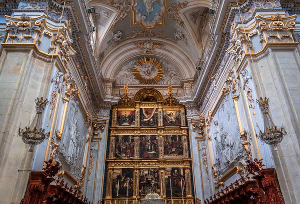 Modica, Sicilya, İtalya, 19 Haziran 2018: iç Ayrıntılar ve freskleri san Giorgio Kilisesi, 19 Haziran 2018 Duomo, Modica, Sicilya, İtalya