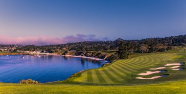 Pebble Beach golf sahası, Monterey, California, ABD