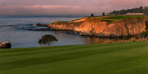 View Pebble Beach Golf Course Monterey California Usa — Stock Photo, Image