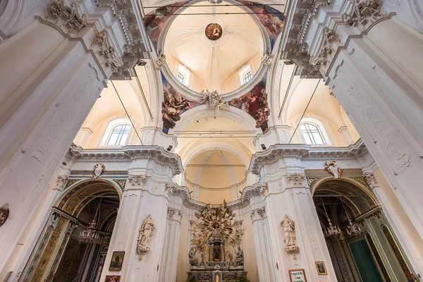 Noto Sycylia Włochy Czerwca 2018 Wnętrza Kościoła San Carlo Czerwca — Zdjęcie stockowe