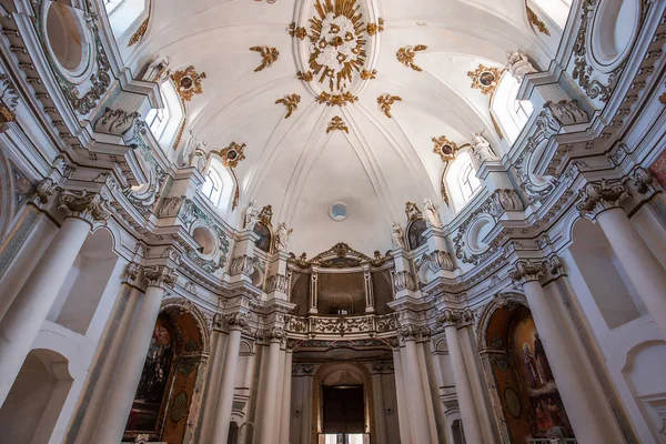 Noto Sicilia Italia Junio 2018 Interiores Iglesia Santa Chiara Junio — Foto de Stock