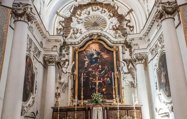 Noto Sicily Italy Junho 2018 Interiores Igreja Santa Chiara Junho — Fotografia de Stock