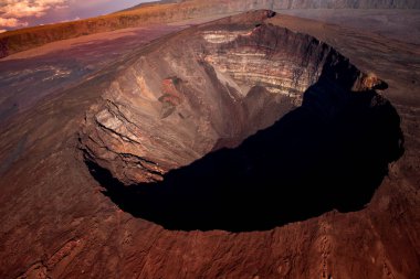 Piton de la Fournaise volkanı, Buluşma adası, Hint Okyanusu, Fransa