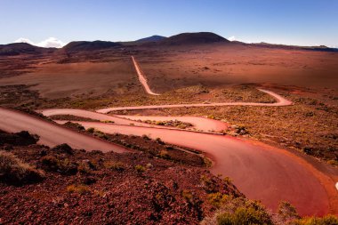Piton de la Fournaise volkanı, Buluşma adası, Hint Okyanusu, Fransa