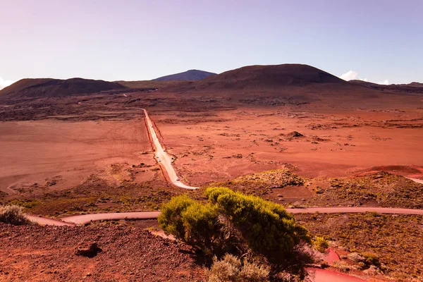 Piton Fournaise Vulkan Reunion Indiska Oceanen Frankrike — Stockfoto