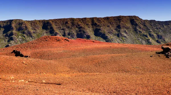 Piton Fournaise Vulkán Reunion Sziget Indiai Óceán Franciaország — Stock Fotó