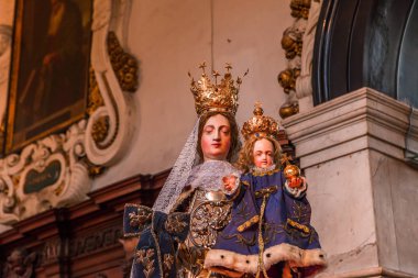 Saint Charles Borromee kilisesinin iç mekanları, Anvers, Belçika