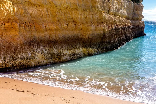 Praia da senhora da rocha, Algarve, Portugal — Fotografia de Stock