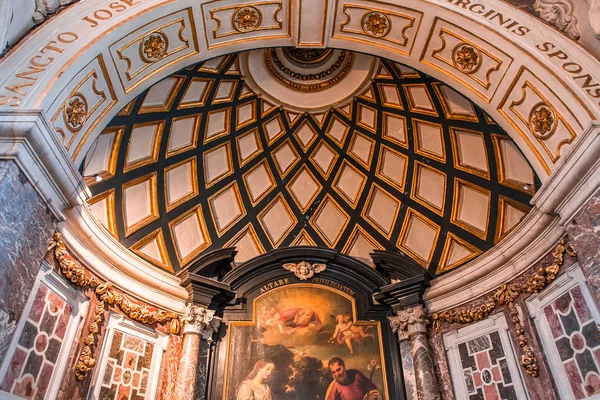 Interiors of Saint Charles Borromee church, Anvers, Belgium — Stock Photo, Image