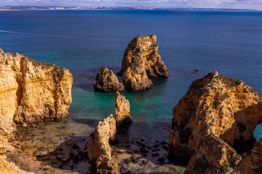 Ponta da Piedade kayalıkları, Algarve, Portekiz