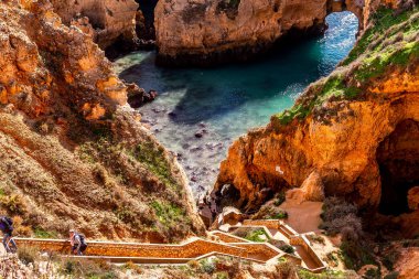 Ponta da Piedade kayalıkları, Algarve, Portekiz
