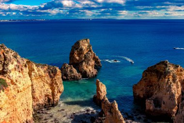 Ponta da Piedade kayalıkları, Algarve, Portekiz