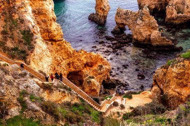 Ponta da Piedade kayalıkları, Algarve, Portekiz