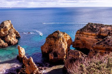 Ponta da Piedade kayalıkları, Algarve, Portekiz