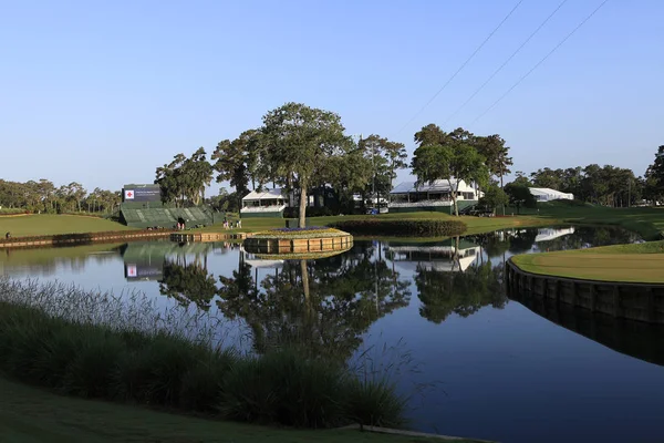 Hole 17, TPC Sawgrass, The players 2012, Ponte Vedra, FL — Stock Photo, Image