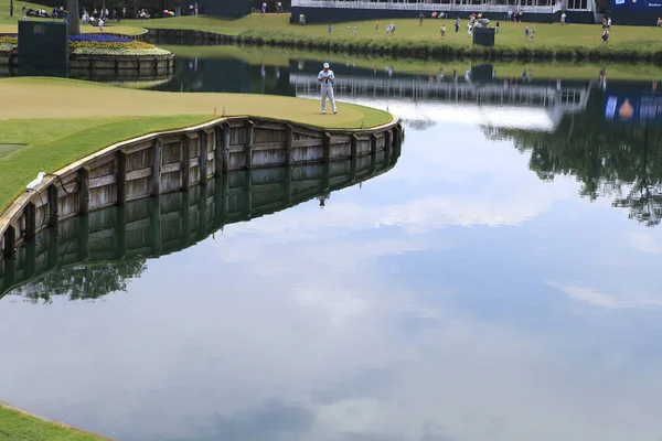 Лунка 17, TPC Sawgrass, Игроки 2012, Ponte Vedra, FL — стоковое фото