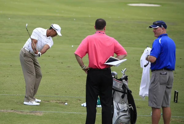 Tiger Woods, Tpc Sawgrass, hráči 2012, Ponte Vedra, F — Stock fotografie