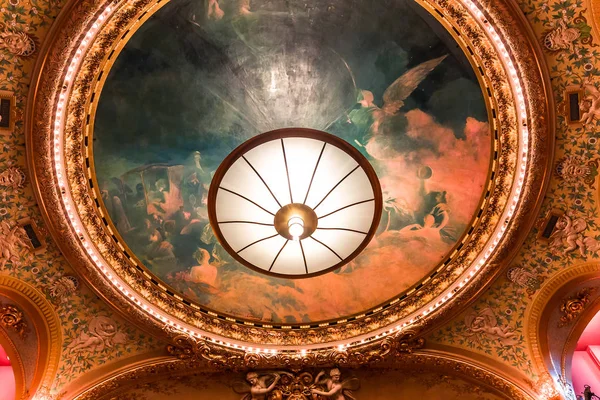 Opera comique of Paris, interiors and details — Stock Photo, Image