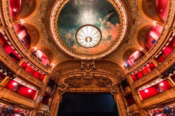 Opera comique de Paris, interiores e detalhes — Fotografia de Stock