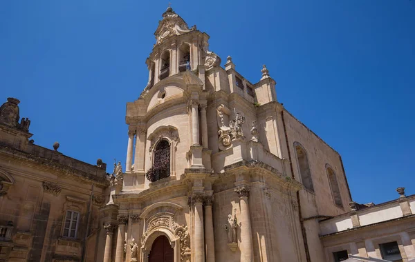 San Giuseppe kilisesi, Ragusa, Sicilya, İtalya — Stok fotoğraf