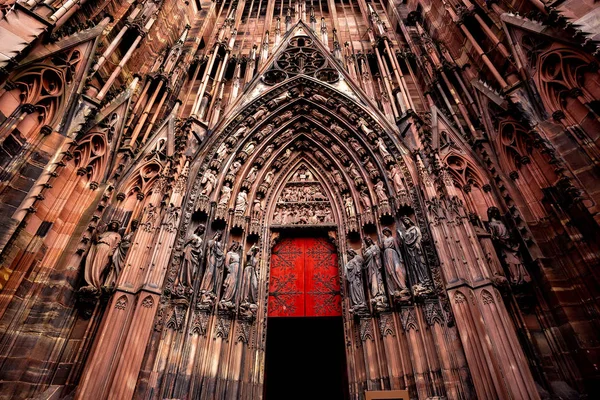 Catedral de Estrasburgo, França — Fotografia de Stock