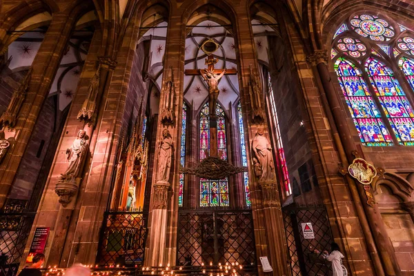 法国史特拉斯堡大教堂 — 图库照片