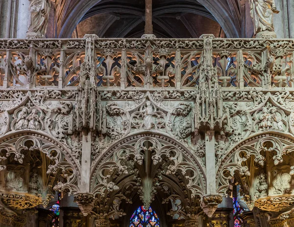 La Madeleine-templom, Troyes, Franciaország — Stock Fotó