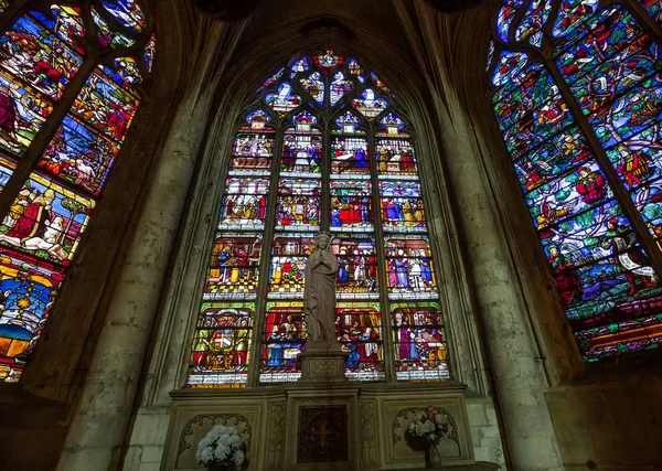 La Madeleine kilisesi, Troyes, Fransa — Stok fotoğraf