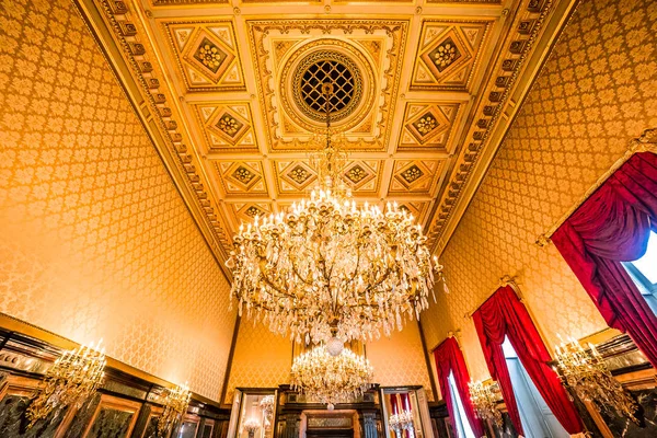 Интерьеры Royal Palace, Брюссель, Бельгия — стоковое фото