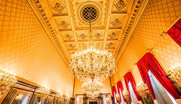 Interiors of Royal Palace, Brussels, Belgium — Stock Photo, Image