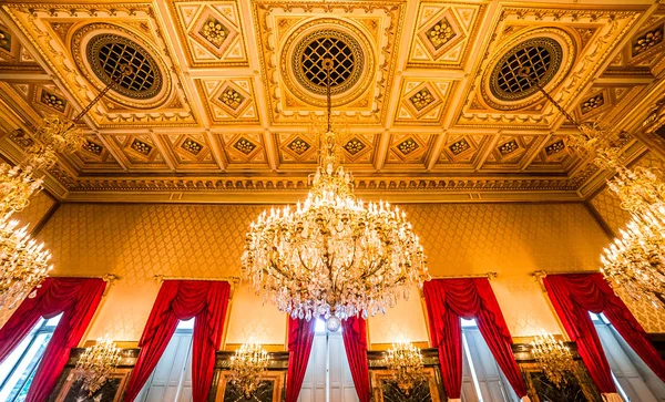 Interiores del Palacio Real, Bruselas, Bélgica —  Fotos de Stock