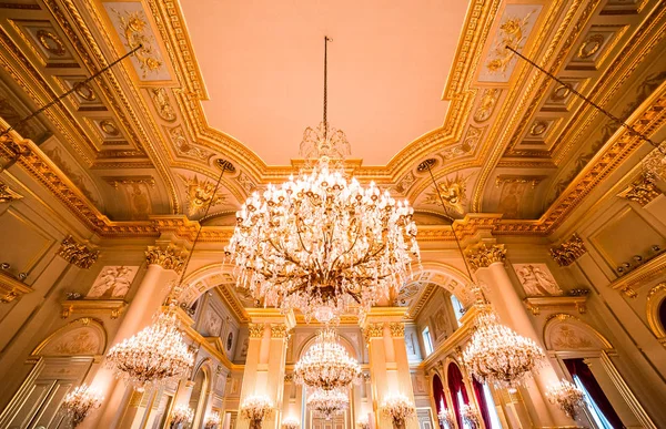 Interiéry z královského paláce, Brusel, Belgie — Stock fotografie