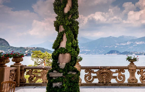 Villa del balbianello, comer see, lenno, italien — Stockfoto