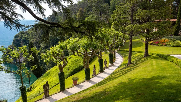 Villa del Balbianello, Lago de Como, Lenno, italia — Foto de Stock