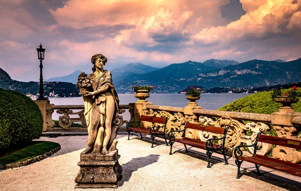 Villa del Balbianello, Comomeer, Lenno, Italië — Stockfoto