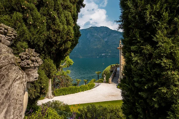 Villa del Balbianello, lago di Como, Lenno, Italia — Foto Stock