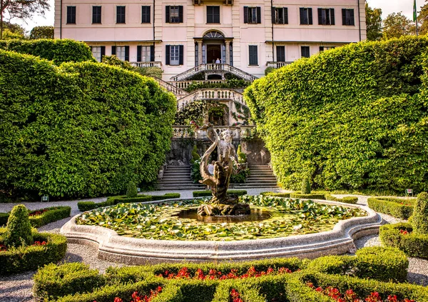 Villa Carlotta dış, Como Gölü, Tremezzo, İtalya — Stok fotoğraf