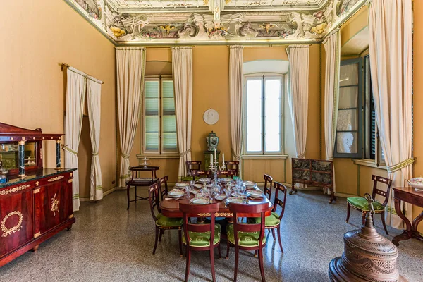 Interiores de Villa Carlotta, lago Como, Tremezzo, italia —  Fotos de Stock