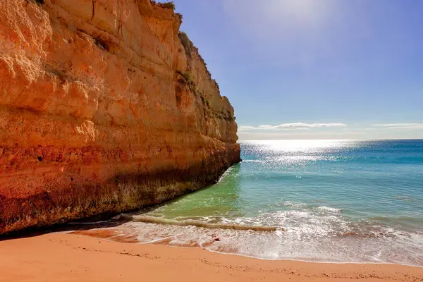 Senhora da rocha beach, algarve, Portugalia — Zdjęcie stockowe