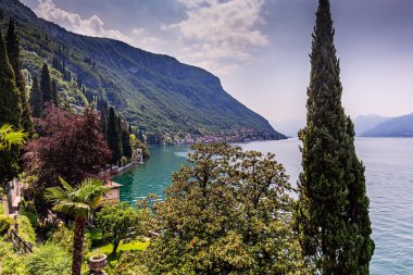  lake Como, near Bellagio, piedmonte, italy clipart