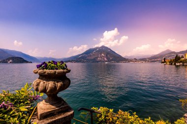  Como Gölü, Bellagio yakınlarında, piedmonte, İtalya