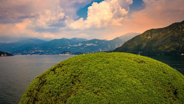 Como Gölü, Bellagio yakınlarında, piedmonte, İtalya — Stok fotoğraf