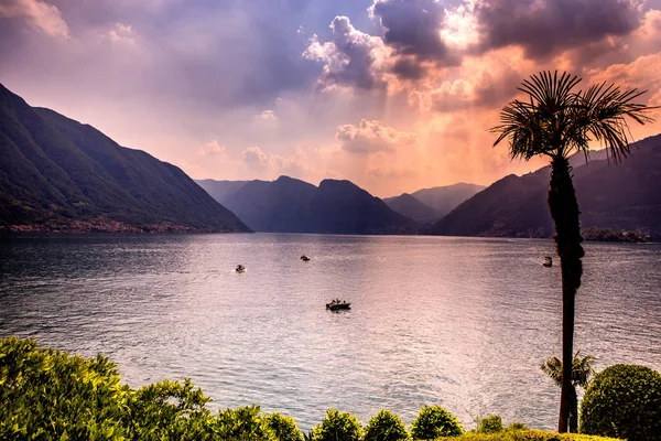 Lac de Côme, près de Bellagio, piedmonte, Italie — Photo