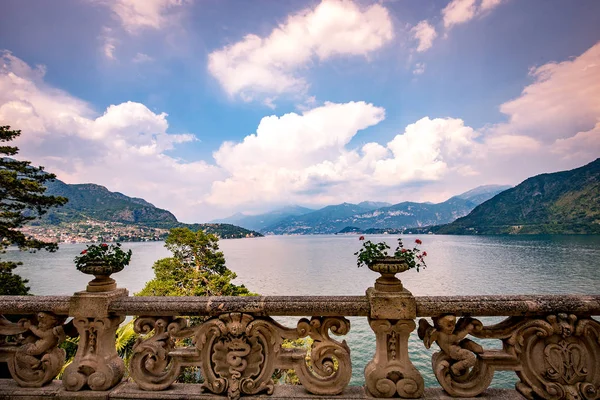 Lago Como, perto de Bellagio, piedmonte, itália — Fotografia de Stock