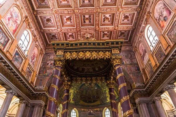 Базиліка-ді-Санта-Марія-Маджоре, Рим, Італія — стокове фото