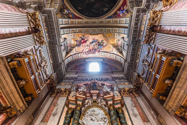 Церковь Сан-Игнасио, Рим, Италия — стоковое фото