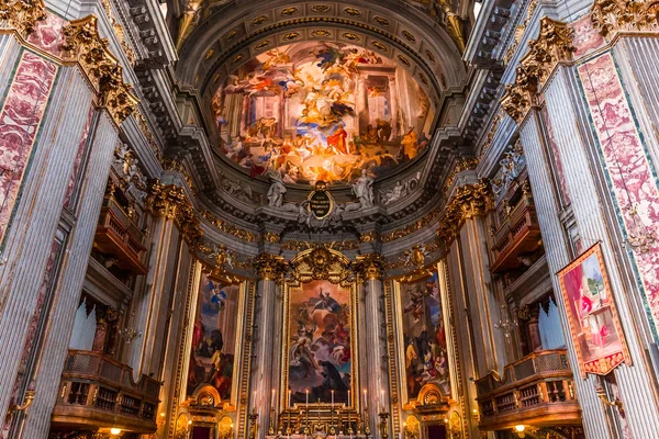 Sant Ignazio kyrka, Rom, Italien — Stockfoto