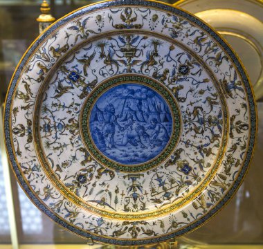 Bargello, Floransa, İtalya iç ve ayrıntıları