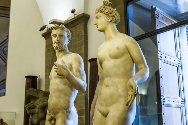 Statues in the Bargello, Florence, Italy — Stock Photo, Image