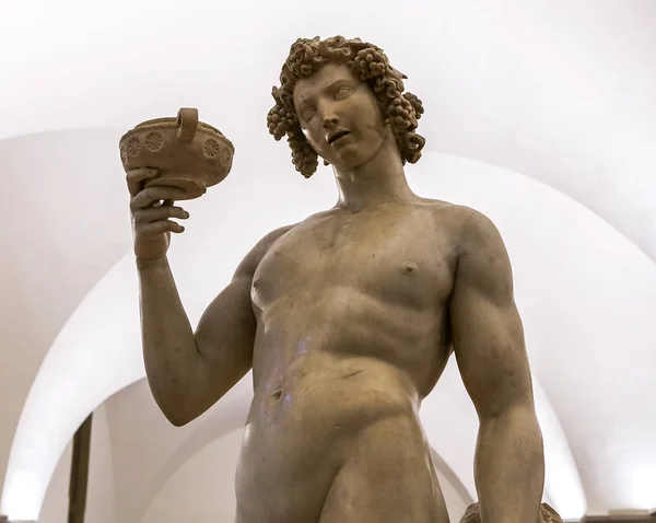 Standbeelden in de Bargello, Florence, Italië — Stockfoto
